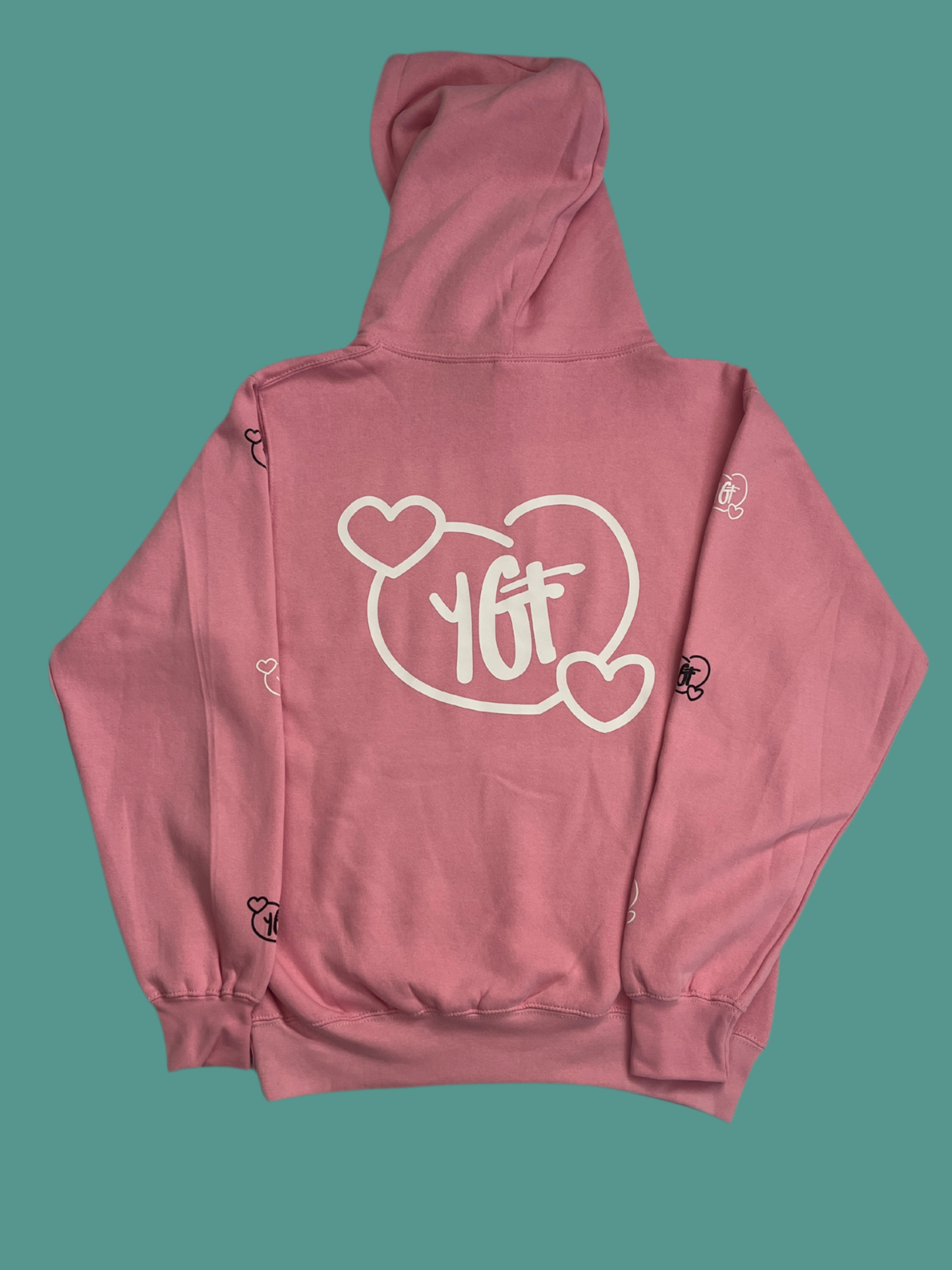 Gazing at Love Growing (Pink Hoodie)