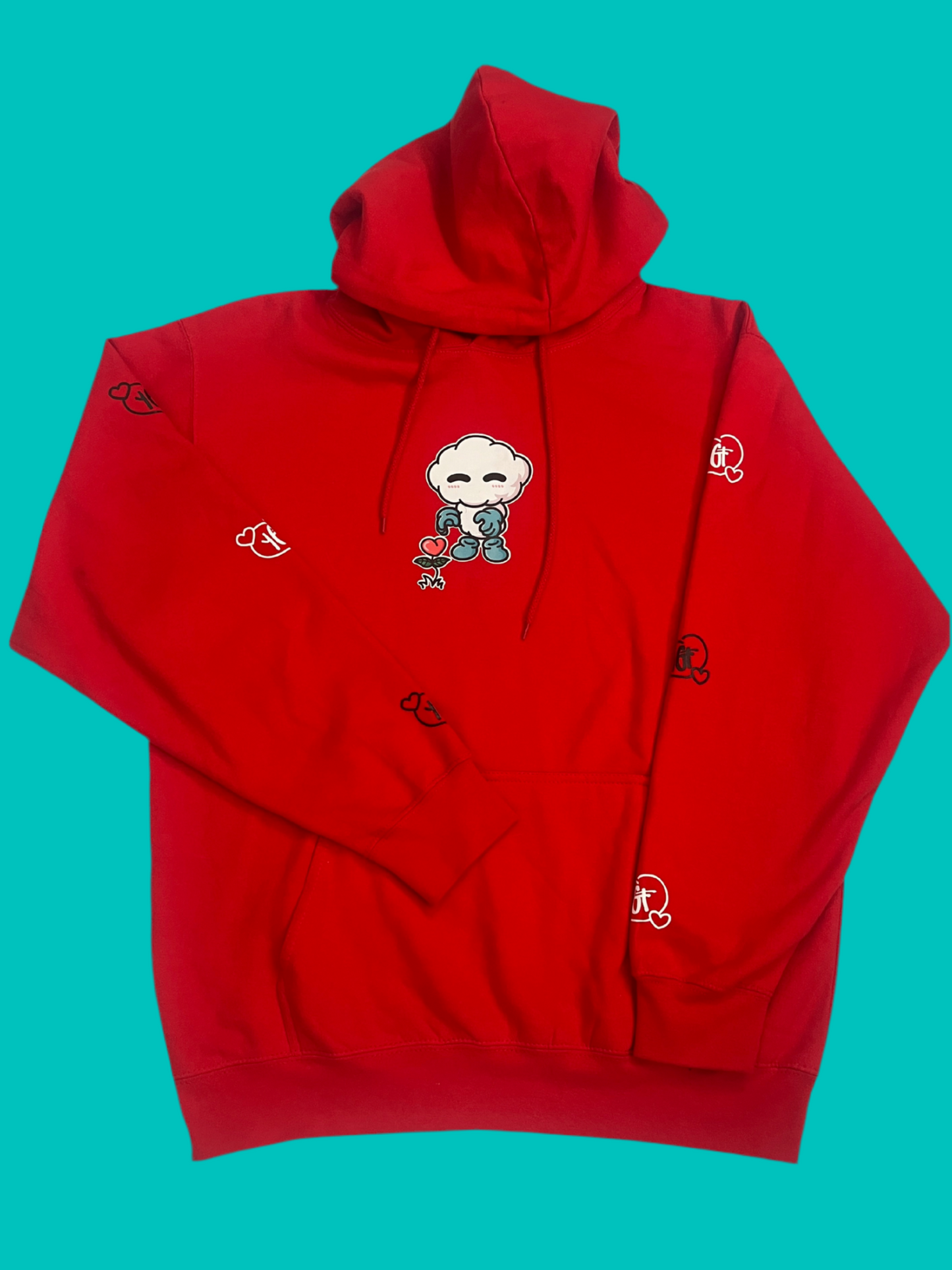 Gazing at Love Growing (Red Hoodie)