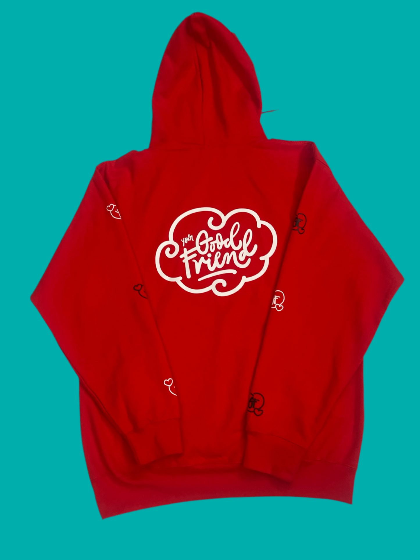 Gazing at Love Growing (Red Hoodie)