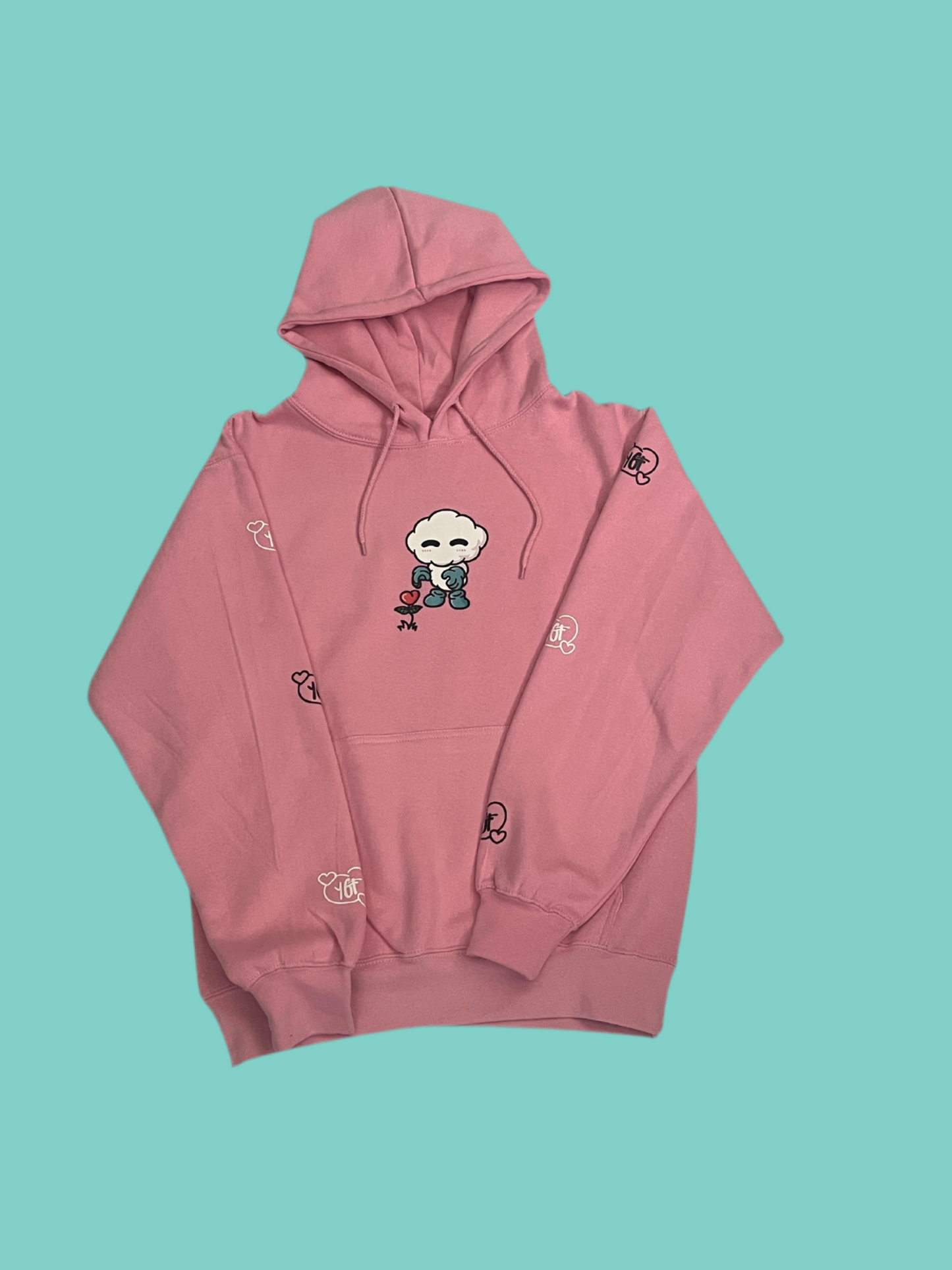 Gazing at Love Growing (Pink Hoodie)