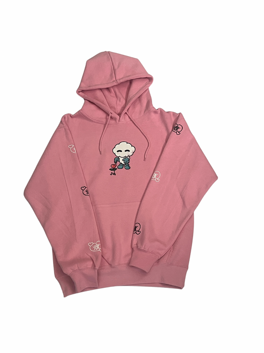 Gazing at Love Growing (Pink Hoodie)